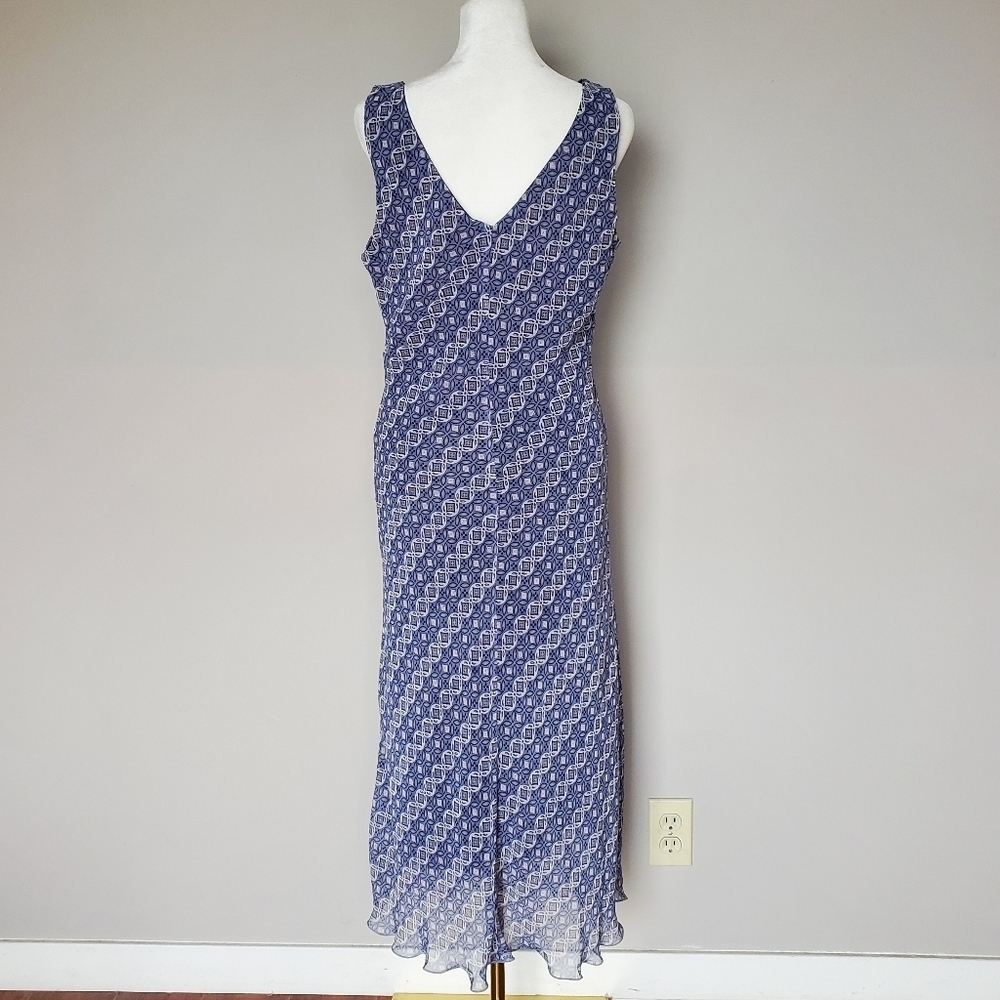 Vtg Jonathan Martin 90s Y2K Women's Forest Fairy Babydoll Fairicore Midi Dress - Picture 2 of 7